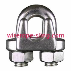 Hardware que apareja modificado para requisitos particulares U - estilo de las abrazaderas del cable de la cuerda de alambre de la pulgada del 1/2 del perno