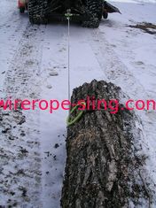 Cable de registración del ahogador de la toba volcánica de la madera, honda TMW - 38 del ojo del dedal con el anillo de la remolque