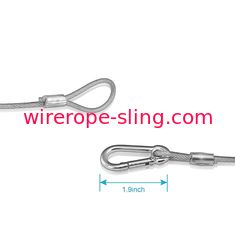 El desgaste que resiste la honda del acero inoxidable, el cable de acero lanza la seguridad con una honda para la iluminación de la etapa