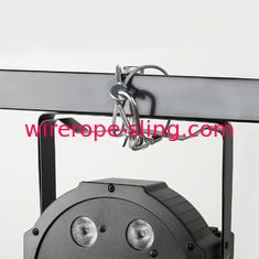 Acero inoxidable de fijación resistente de la honda de la cuerda de alambre de 10 paquetes para la seguridad de la luz de la etapa