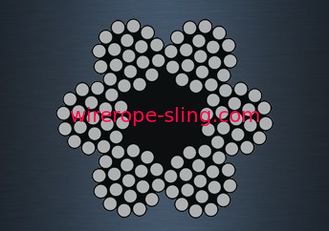 Resistencia de desgaste larga de la vida de servicio de la dureza del impacto del equipo del gimnasio del cable de alambre de acero