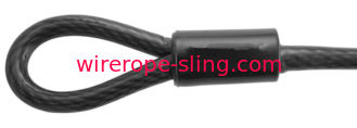 Cable principal de la cerradura de alambre de acero de las asambleas trenzadas de cuerda con los extremos colocados 15 pies de largo