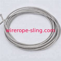 Cuerda de alambre de acero inoxidable de filamento altamente flexible grado marino 7 x 19