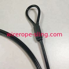 Eslingas de freno revestidas de PVC de cable 7 x 19 5 mm flexibles con tubo retráctil