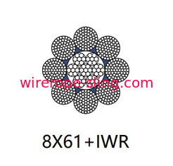 Cable de cuerda de acero de construcción Linear contacto resistente a la abrasión 20 mm - 120 mm