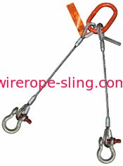 Dedal de la honda del acero inoxidable de dos piernas para atornillar eslabón de unión oblongo del grillo de ancla del Pin