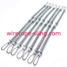 Manguera para regar el cable galvanizado de la seguridad de Whipcheck 2 de la honda de la cuerda de alambre de acero
