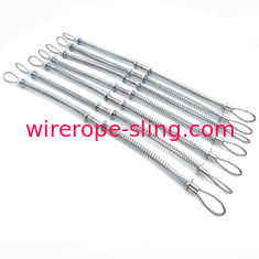 Honda 2m m de la cuerda de acero del cable de la seguridad de Whipcheck - 8m m galvanizaron inoxidable