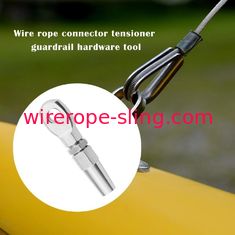 Hondas terminales de la cuerda de alambre de acero inoxidable del ojo de Swageless