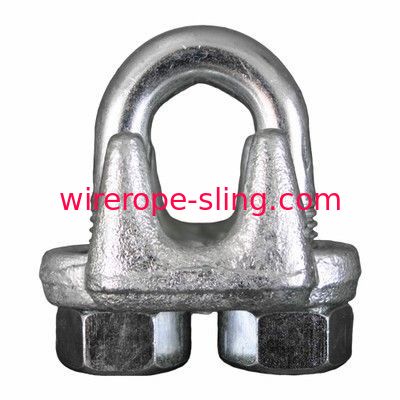 Hardware que apareja modificado para requisitos particulares U - estilo de las abrazaderas del cable de la cuerda de alambre de la pulgada del 1/2 del perno
