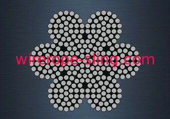 Estabilidad galvanizada grande de la operación de la cuerda de alambre del factor de seguridad para la ingeniería general