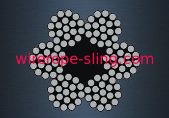 Resistencia de desgaste larga de la vida de servicio de la dureza del impacto del equipo del gimnasio del cable de alambre de acero