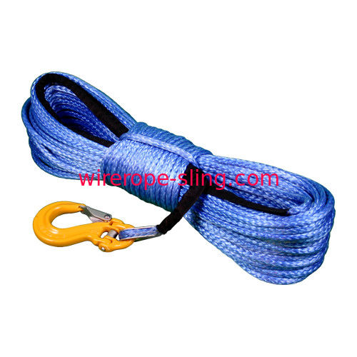Línea resistencia del torno de la cuerda de la fibra de UHMWPE de abrasión superior del gancho del grado que apareja 80