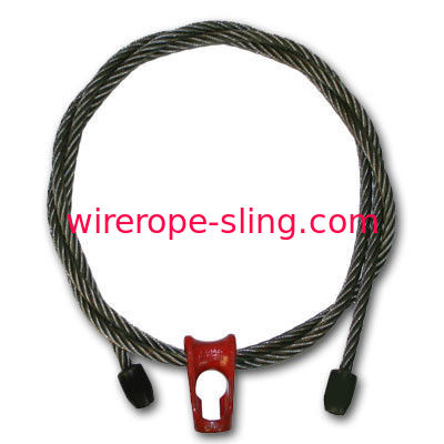 Cables del ahogador del pedazo y del peón de arrastre del pedazo, ahogadores de registración de la cuerda de alambre no aliados