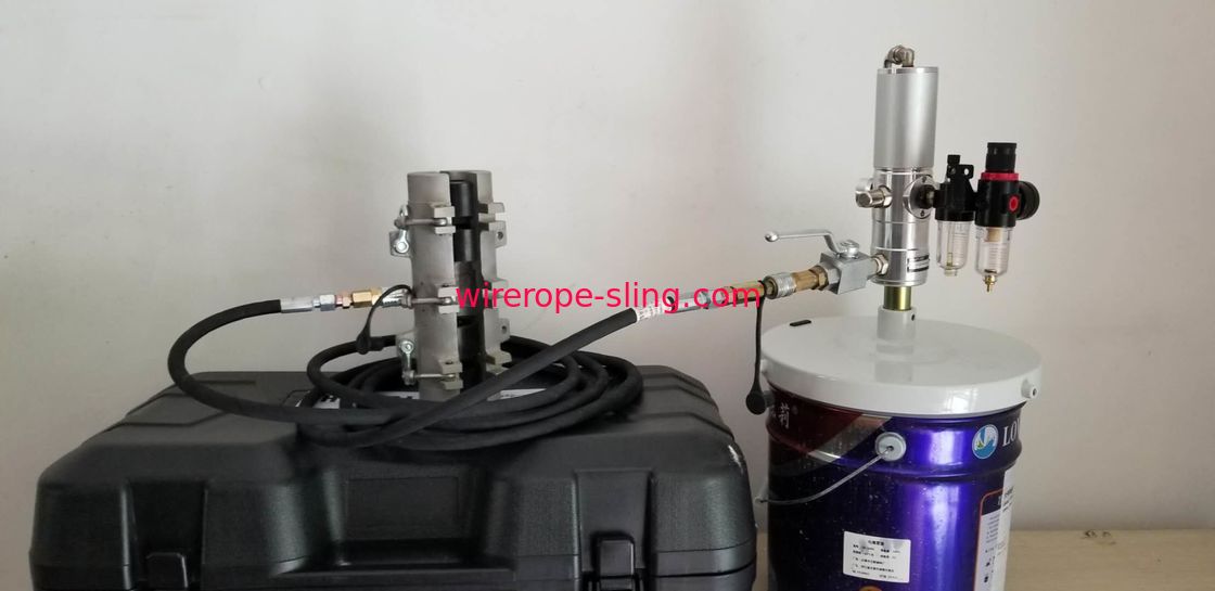 Sistema lubricante marino del lubricador SIMPLUBE de la cuerda de alambre para el cable de 16m m - de 70m m