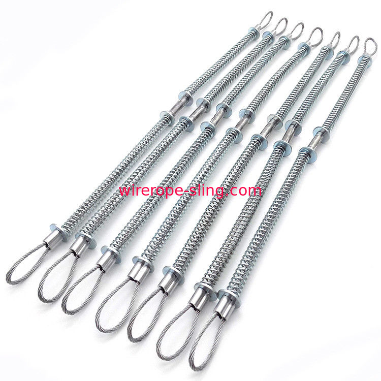 Manguera para regar el cable galvanizado de la seguridad de Whipcheck 2 de la honda de la cuerda de alambre de acero