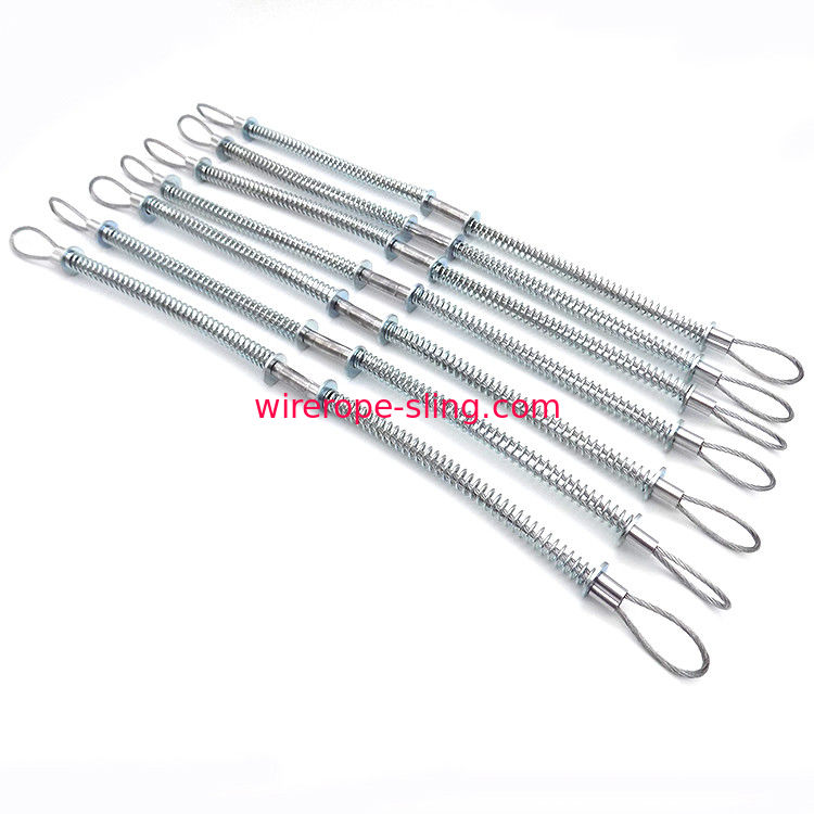 Honda 2m m de la cuerda de acero del cable de la seguridad de Whipcheck - 8m m galvanizaron inoxidable