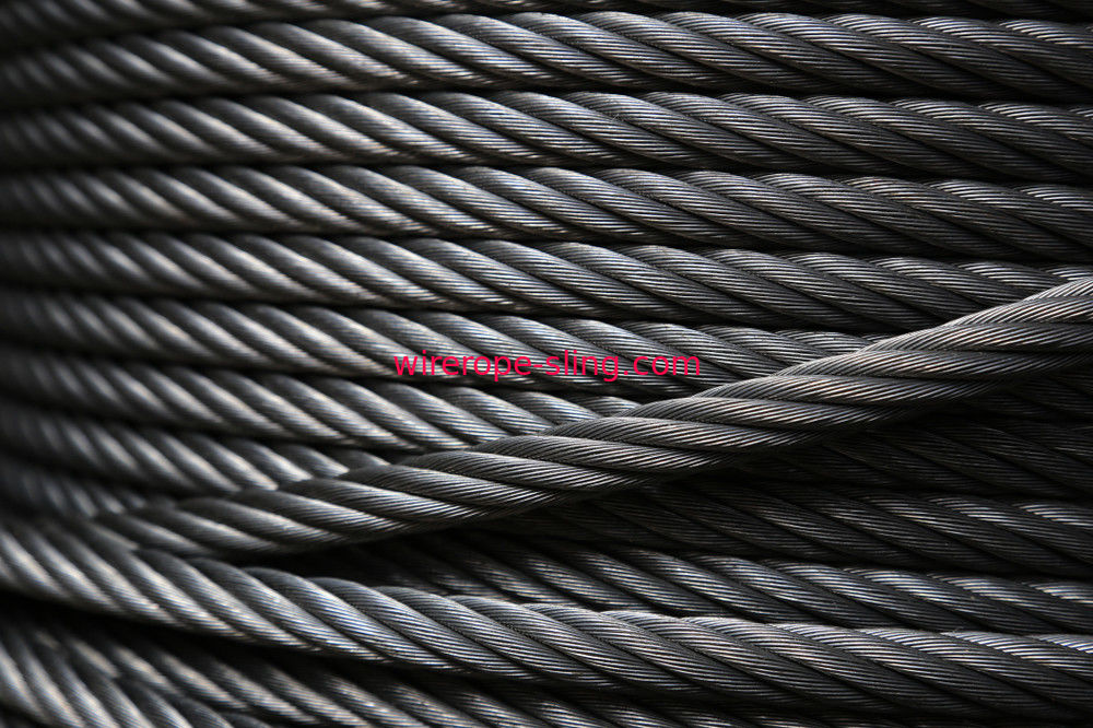 cordón del acero de la banda transportadora de la cuerda de alambre de acero 1X19W+7x7 usado para reforzar las correas de goma