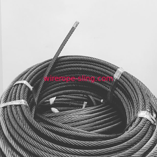 Cables de acero para plataformas suspendidas de alta resistencia a la tracción 4 × 31 SW + FC