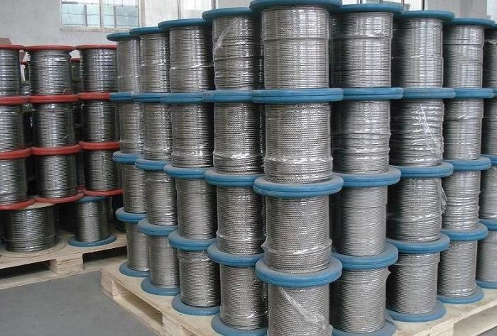 Wholesale Flexible Código steel Towing Clase Cable stainless steel wire rope with Rigging Hardware Accessories 12Metrosm 19Metrosm