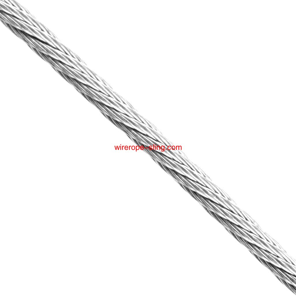 Cable de acero inoxidable de 1 / 16 