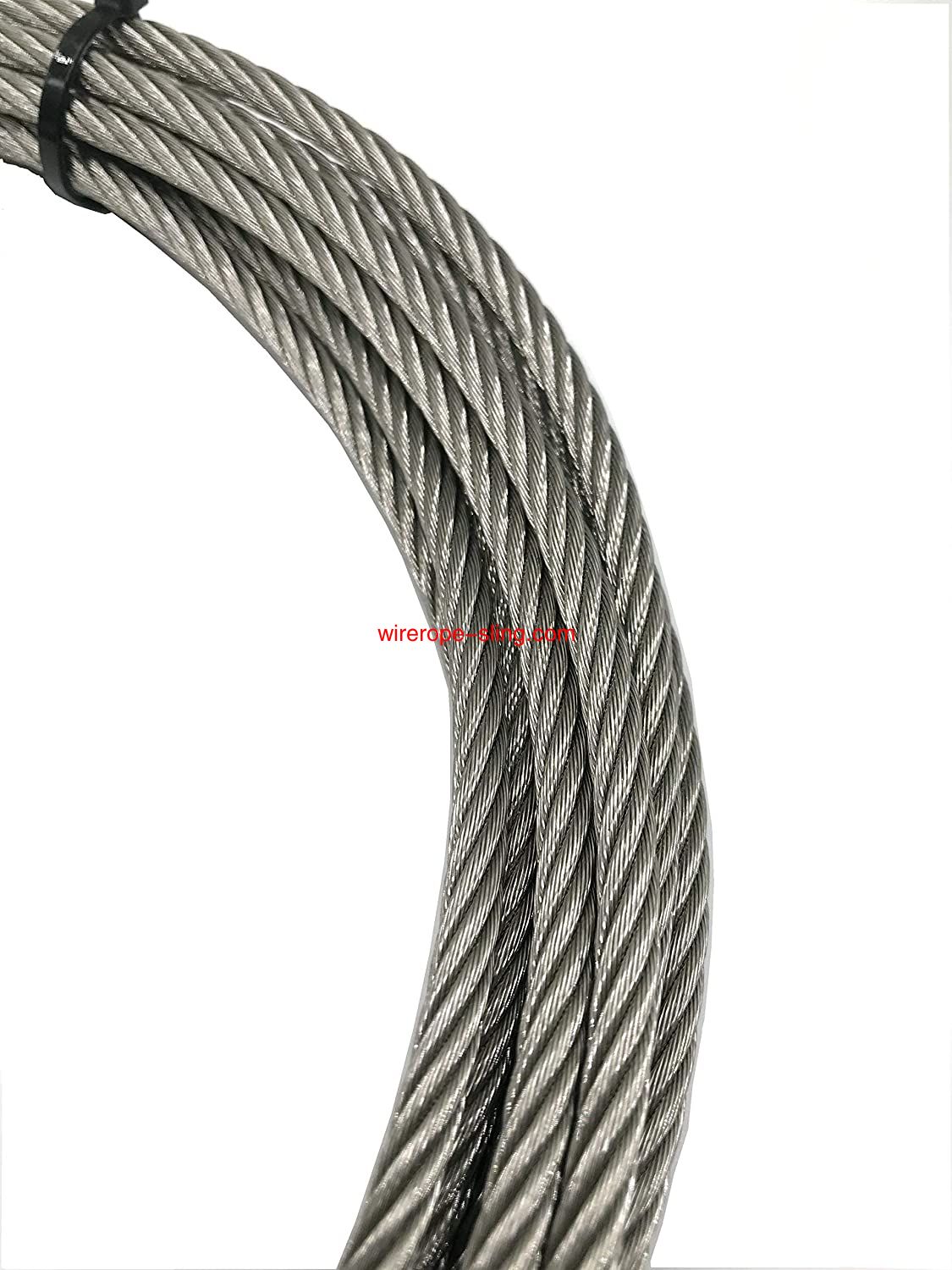 1 / 4 '304 especificación militar de cables de acero inoxidable para aeronaves, lubricación, tracción de automóviles, cuerda de elevación