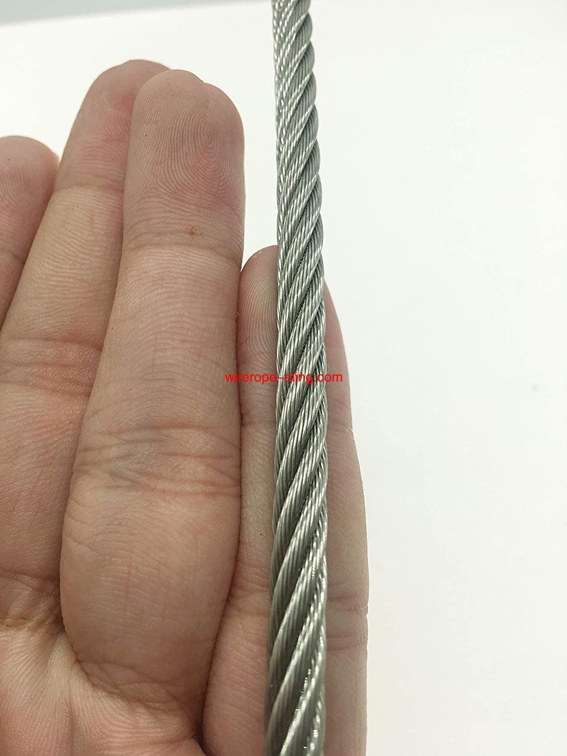 1 / 4 '304 especificación militar de cables de acero inoxidable para aeronaves, lubricación, tracción de automóviles, cuerda de elevación