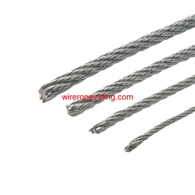 Aisi 304 316 7x37 cable de acero inoxidable