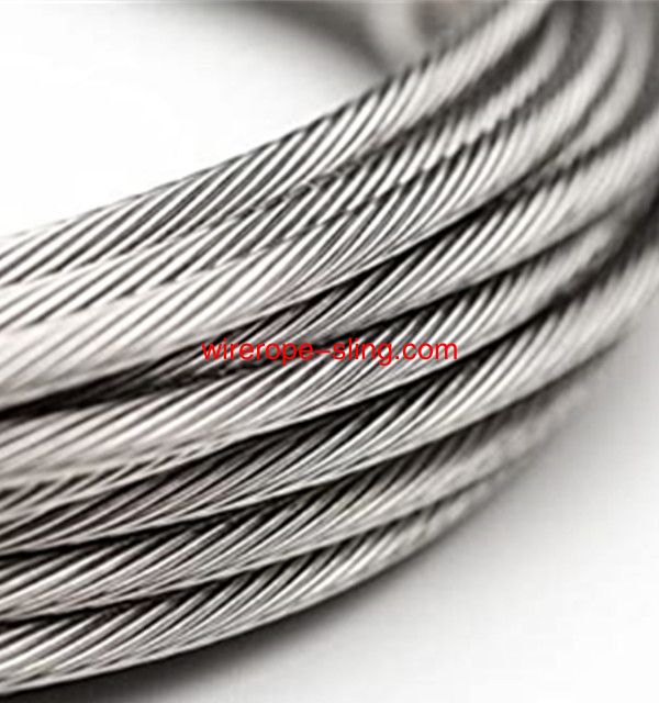 Aisi 304 316 7x37 cable de acero inoxidable